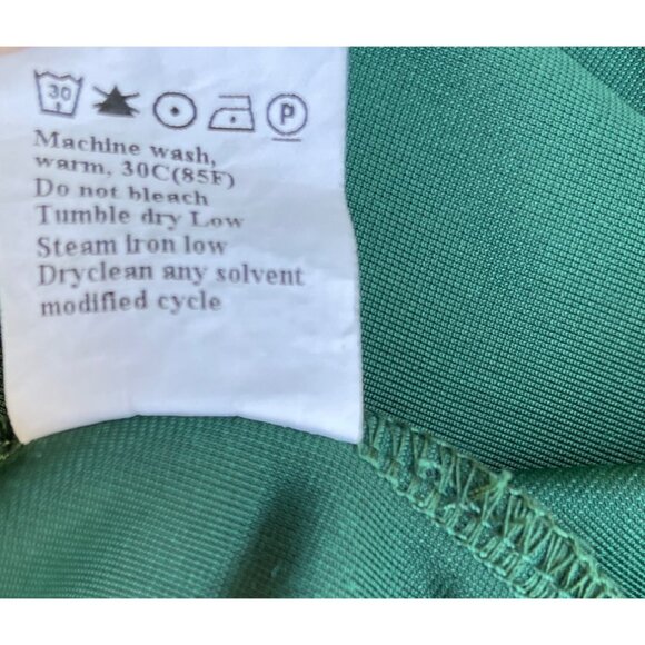 Velvet Green Long Duster Cardigan With Pockets Womens 2XL 95% Polyester 5% Elast - Picture 9 of 9